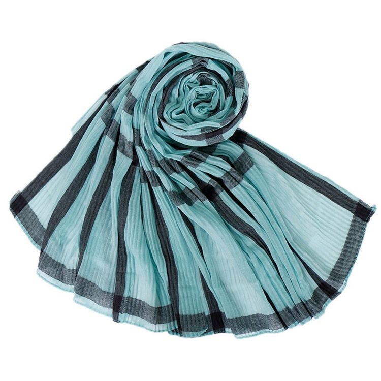 Voile Print Plädade Halsdukar