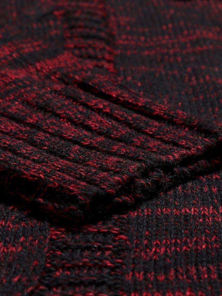Hood Button Standard European Slim Sweater