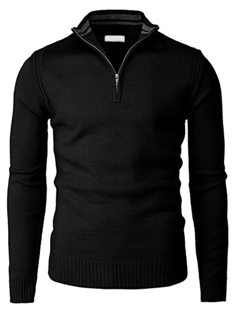 Ståkrage Standard Stripe Vinter Slim Sweater