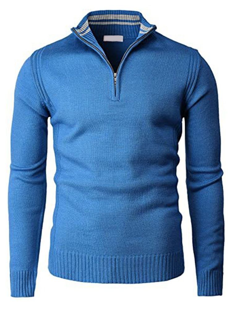 Ståkrage Standard Stripe Vinter Slim Sweater