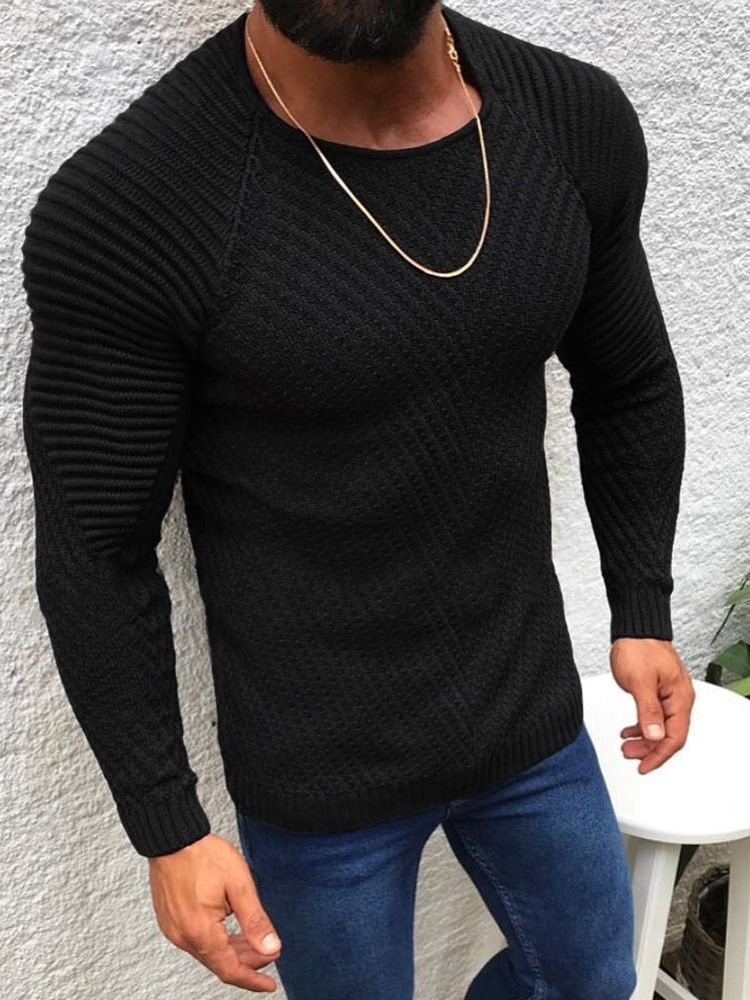 Vanlig Rundhalsad Standard Casual Vintertröja