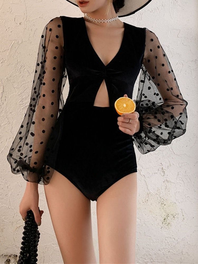 Dambadkläder Sexig One Piece