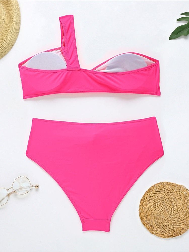 Sexig Tankini-Set För Kvinnor I Enkla Badkläder