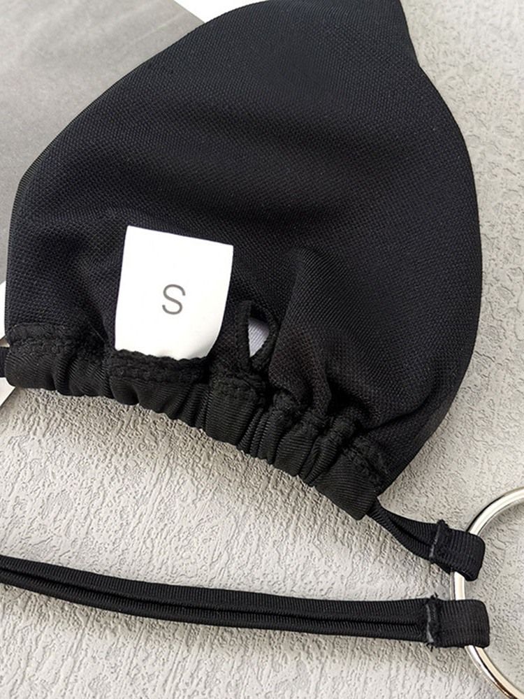Sexig Tankini-Set Vanliga Badkläder För Kvinnor