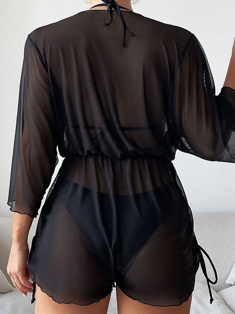 Sexiga Enkla Badkläder Tankini-Set För Kvinnor