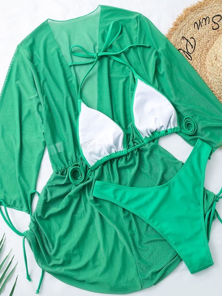 Sexiga Enkla Badkläder Tankini-Set För Kvinnor
