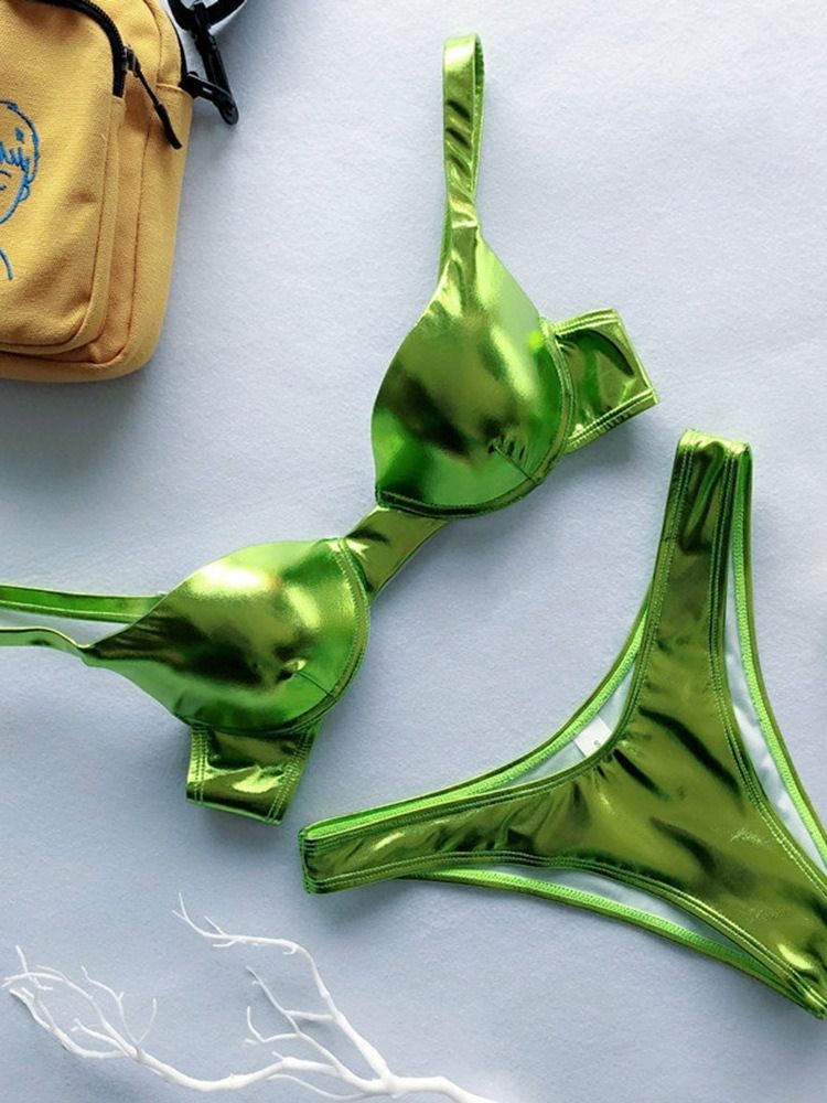 Vanlig Stretchig Sexig Bikini