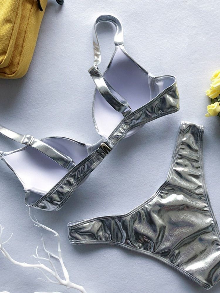 Vanlig Stretchig Sexig Bikini