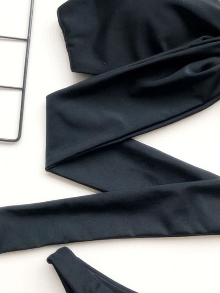 Vanligt Sexigt Set Badkläder Bikini