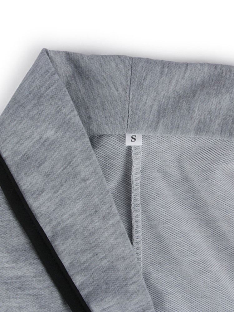 Enkelknäppt Långärmad Standard Fall Casual Damblazer