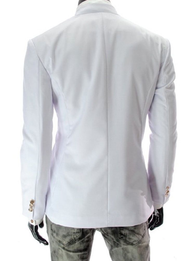 Enkelknäppt Vanlig Ol Leisure Blazer