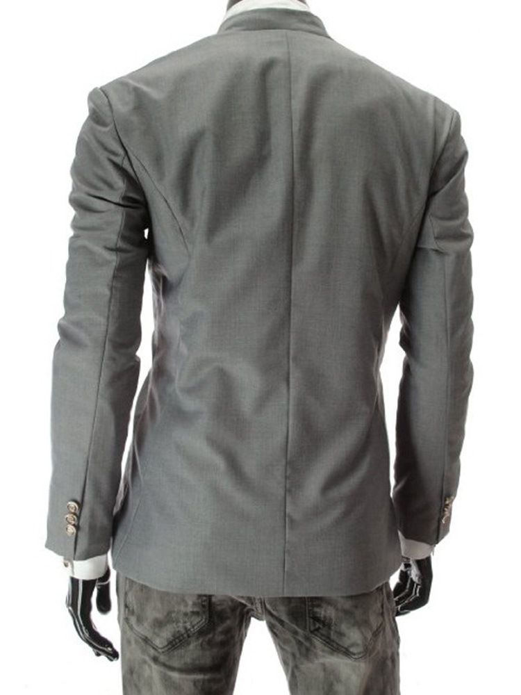 Enkelknäppt Vanlig Ol Leisure Blazer