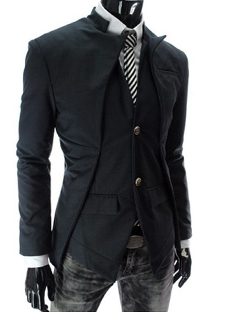 Enkelknäppt Vanlig Ol Leisure Blazer