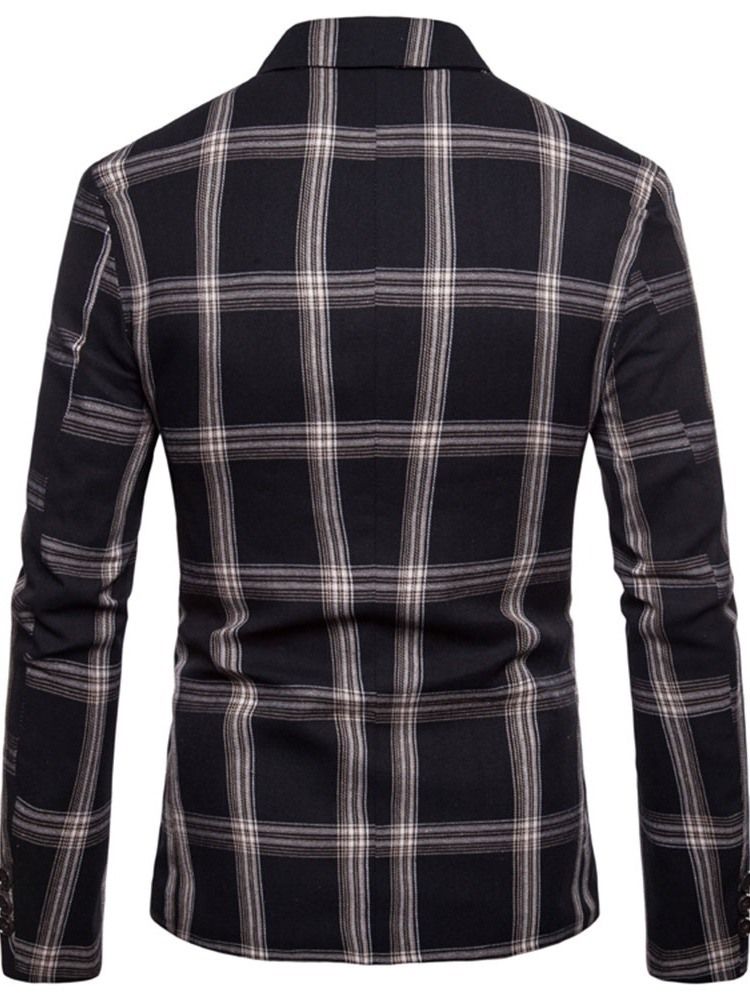 Rutig Naggad Lapel Slim Leisure Blazer