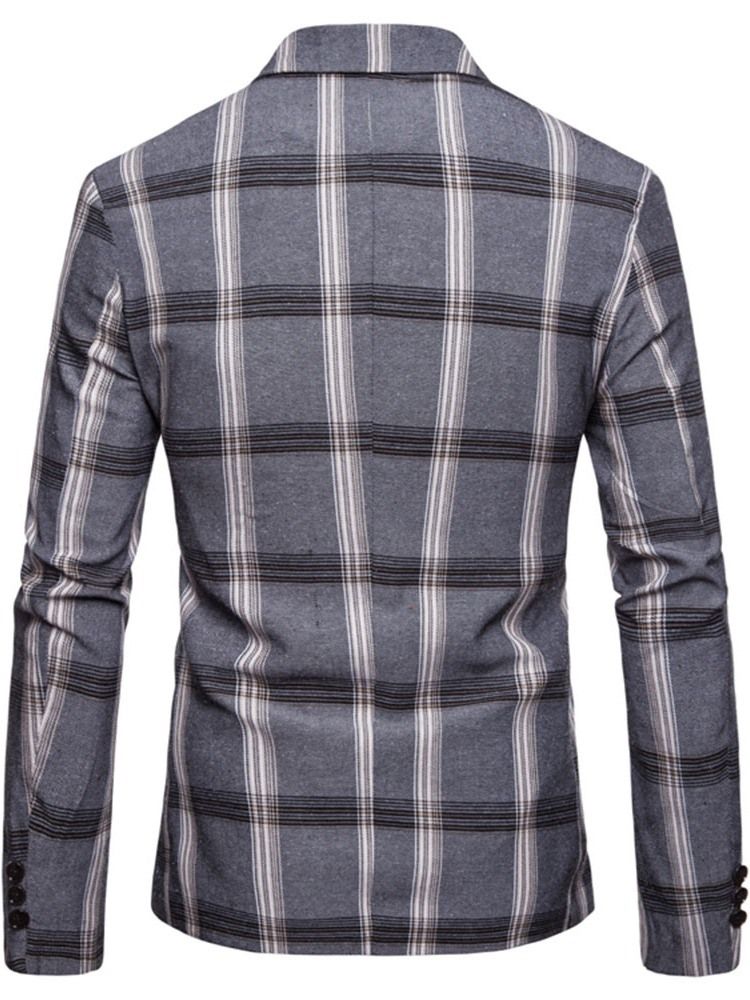 Rutig Naggad Lapel Slim Leisure Blazer
