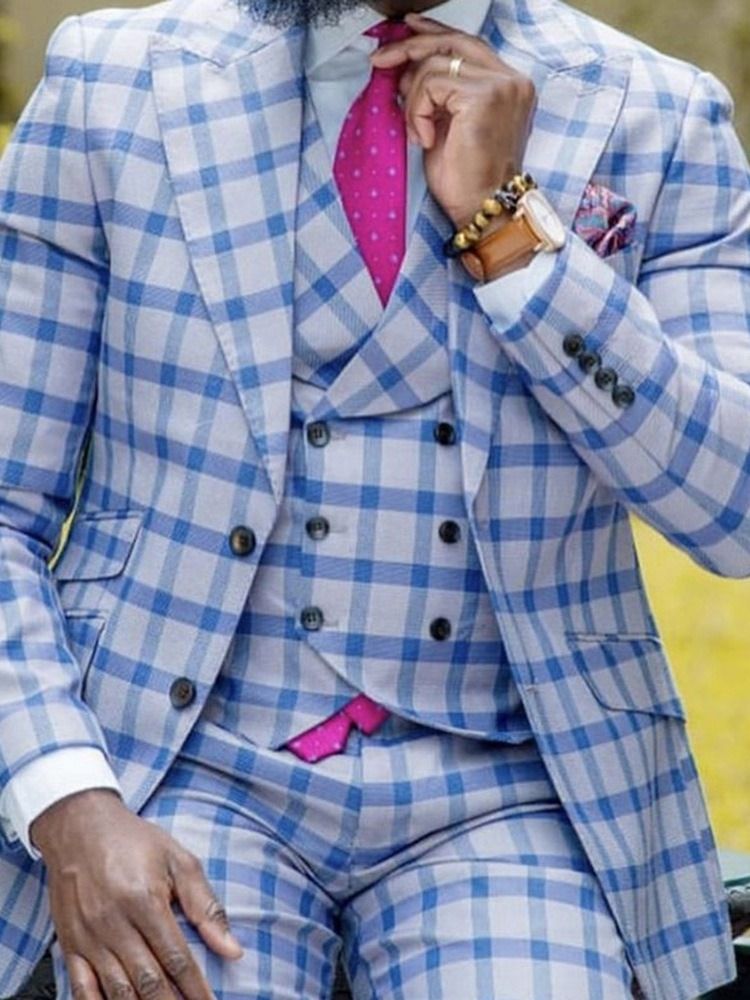 Rutig Slim Notched Lapel Leisure Blazer