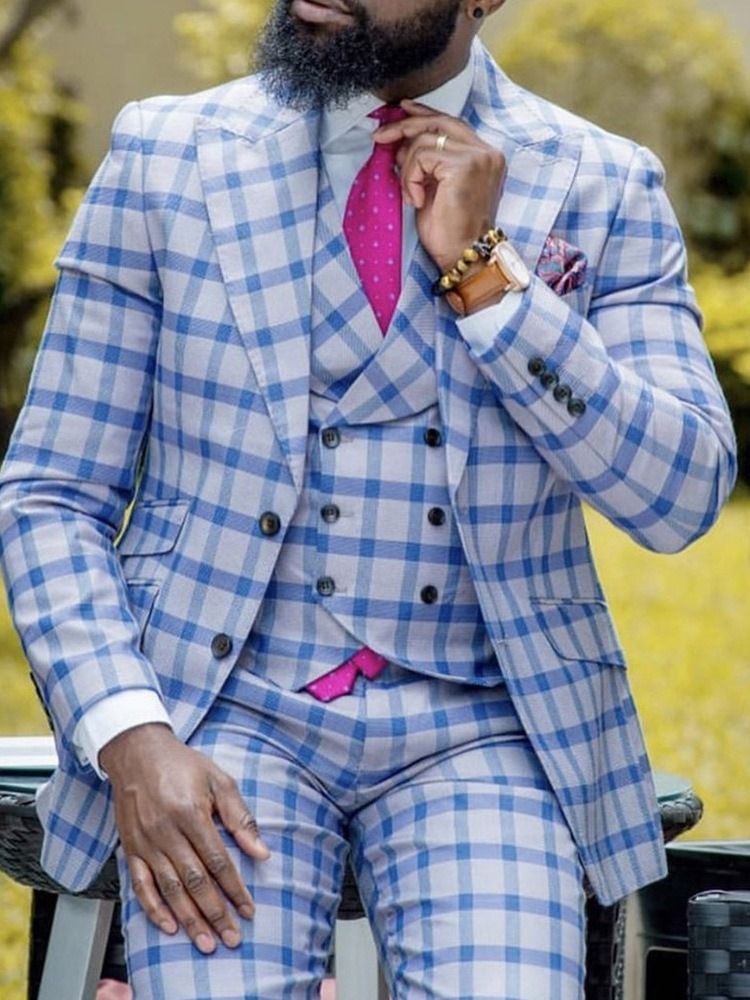 Rutig Slim Notched Lapel Leisure Blazer