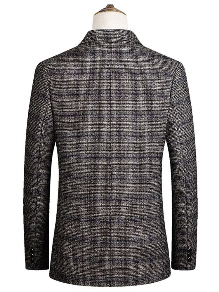 Smal Skårad Lapel Ol Blazer