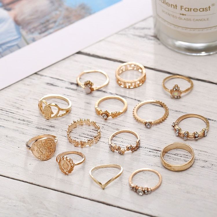 Romantisk Aloy Prom Ring