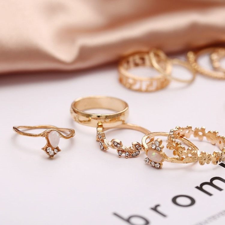 Romantisk Aloy Prom Ring