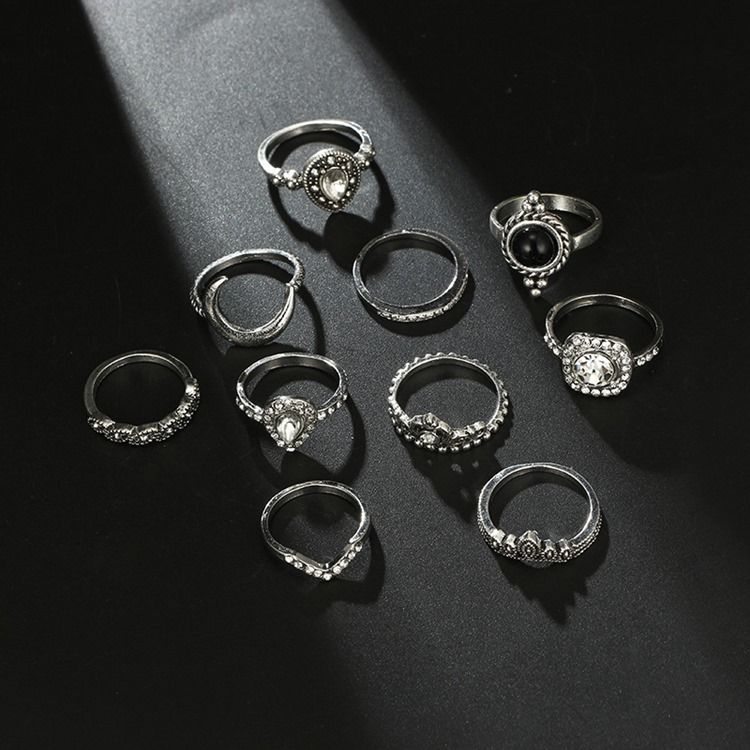 Vintage Diamante Holiday Damringar