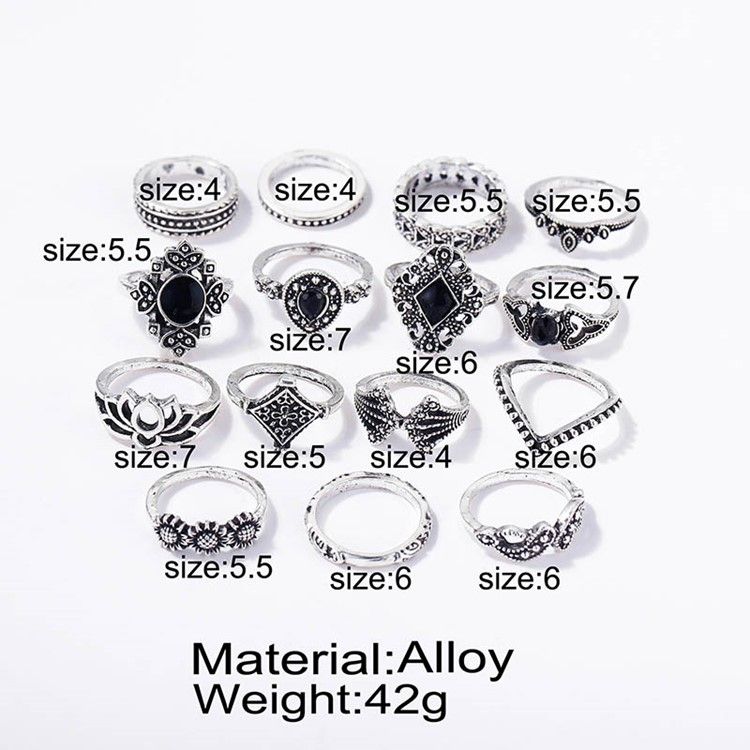 Vintage Legering Dam Holiday Rings