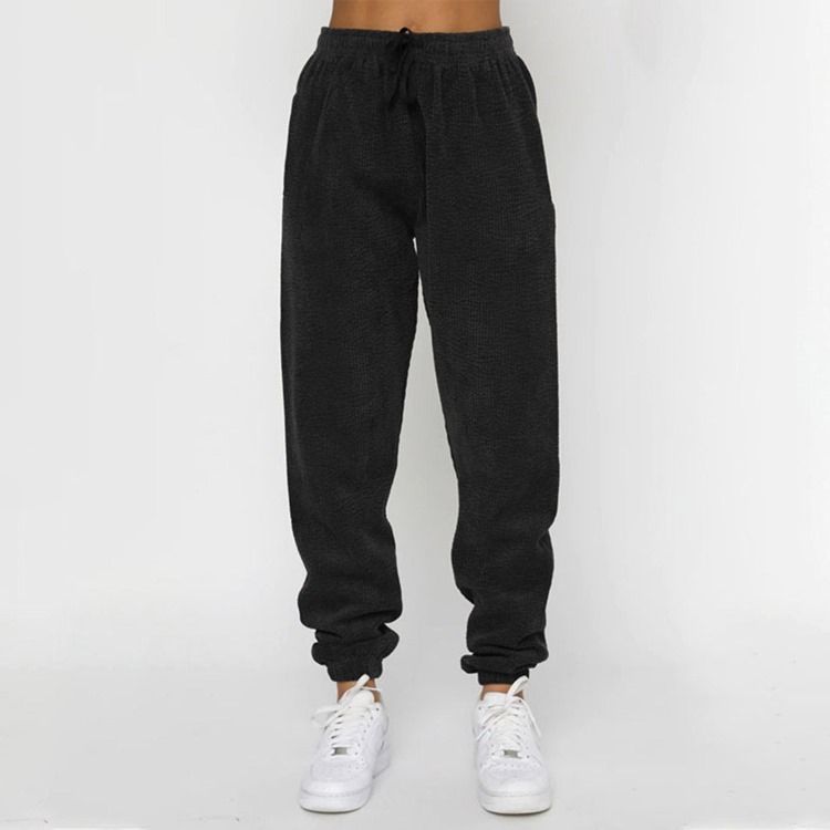 Byxor Pocket Vanlig Pullover Pencil Byxor Tvådelad Set