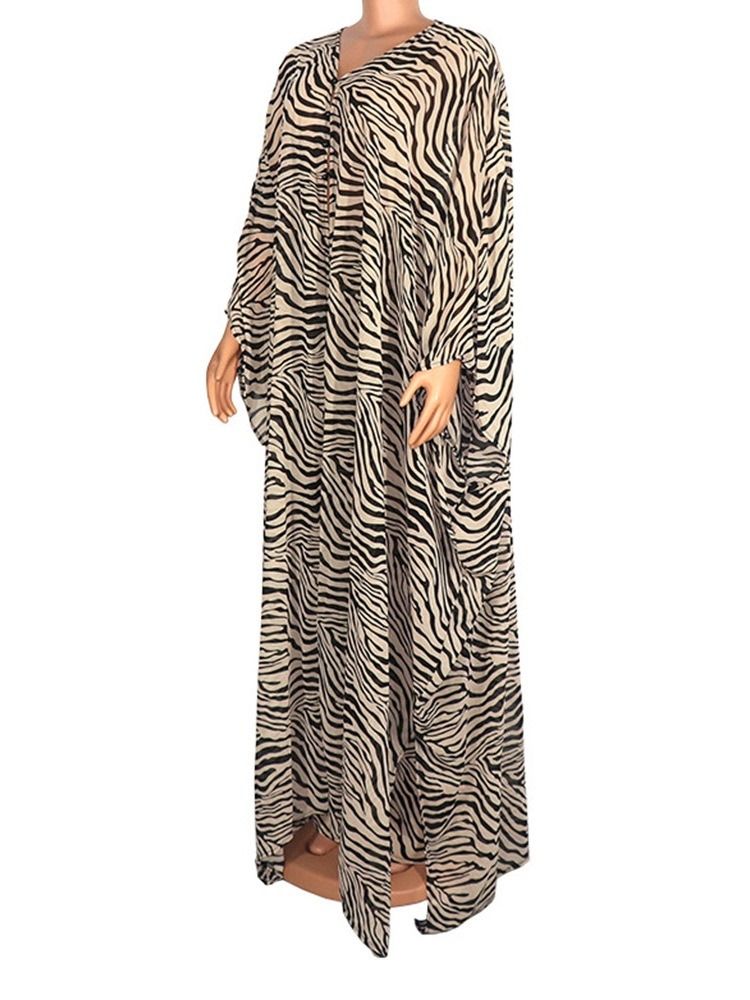 Casual Print Klänning Pullover Breda Ben Dam Tvådelad Set Byxa Set