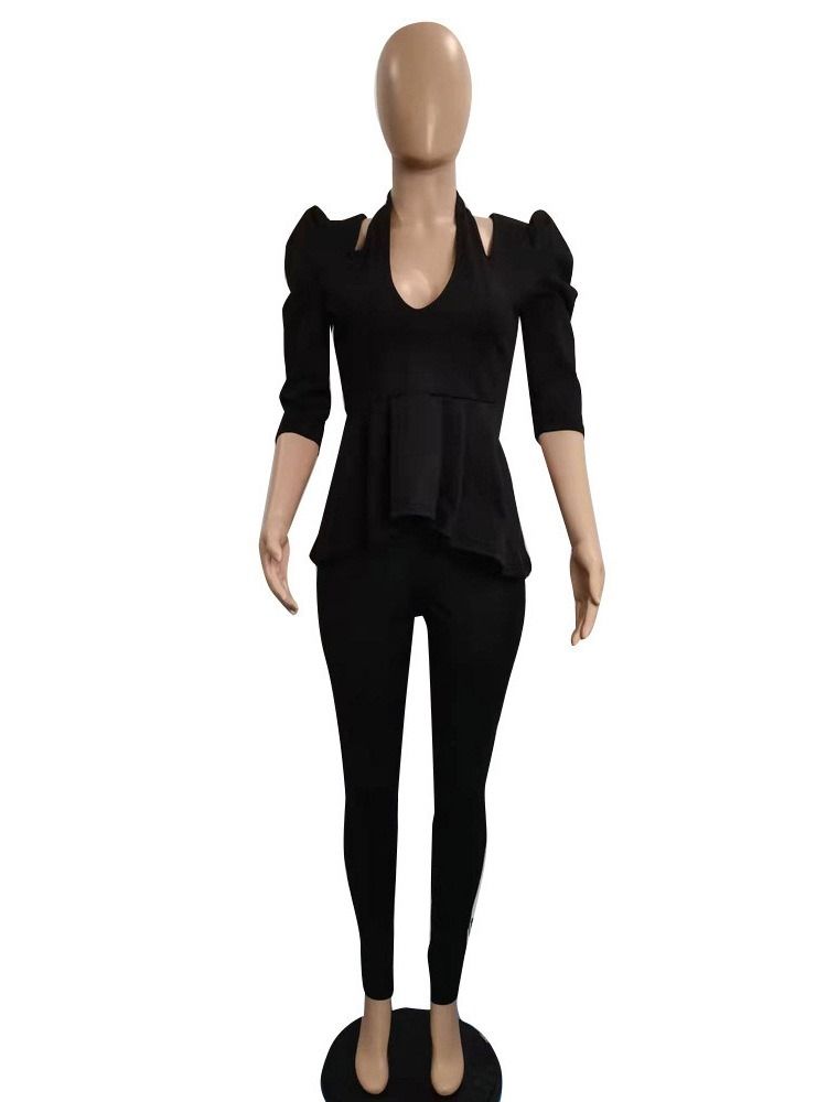 Falbala Blazer Office Lady Hellängdskostym