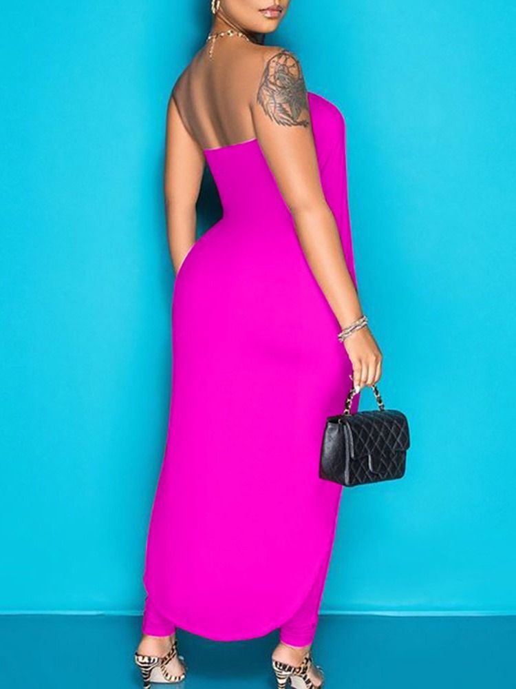 Mode Rygglösa Byxor Pencil Byxor Off Shoulder Kvinnors Tvådelade Set Byxor Set