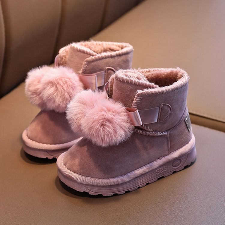 Babysnöskor Med Rund Tå