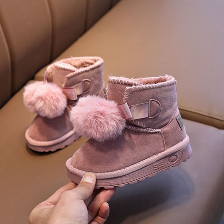 Babysnöskor Med Rund Tå