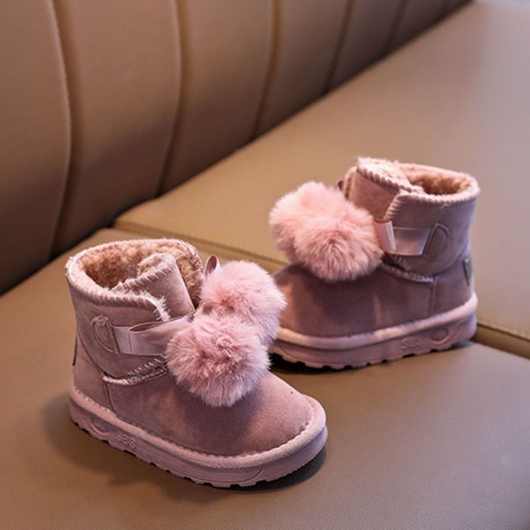 Babysnöskor Med Rund Tå