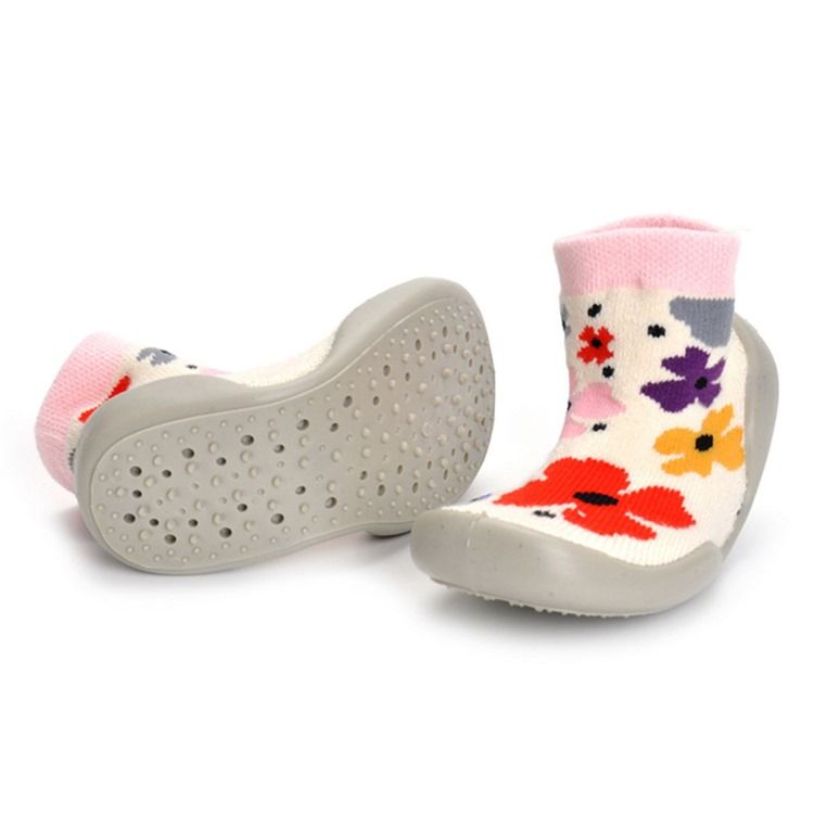 Blommiga Slip-On Småbarnsskor