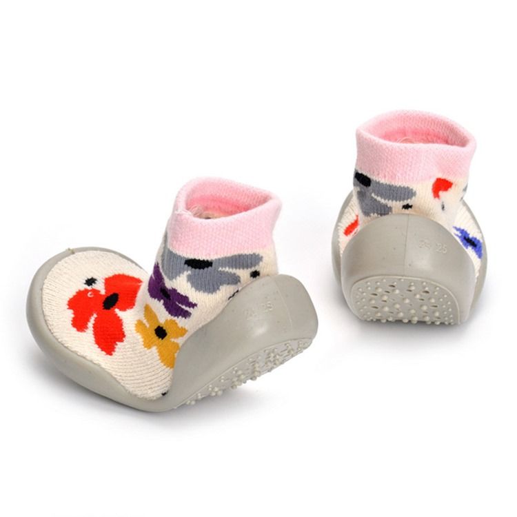 Blommiga Slip-On Småbarnsskor