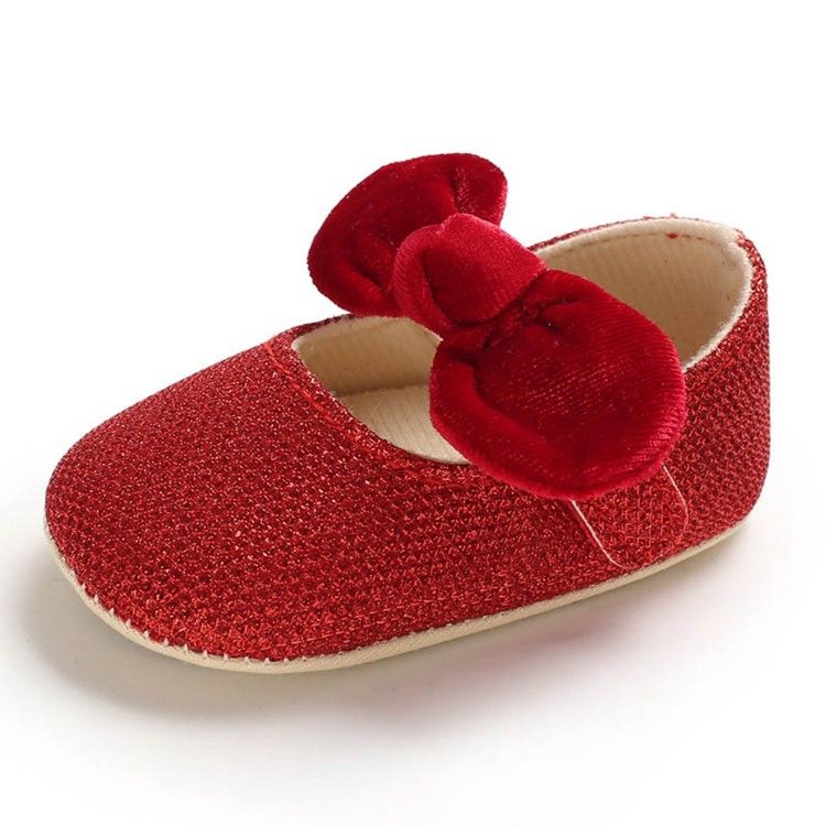 Bomull Bowknot Småbarnsskor