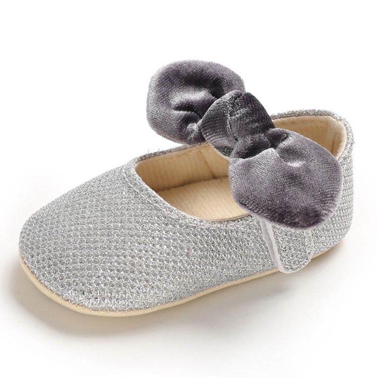Bomull Bowknot Småbarnsskor