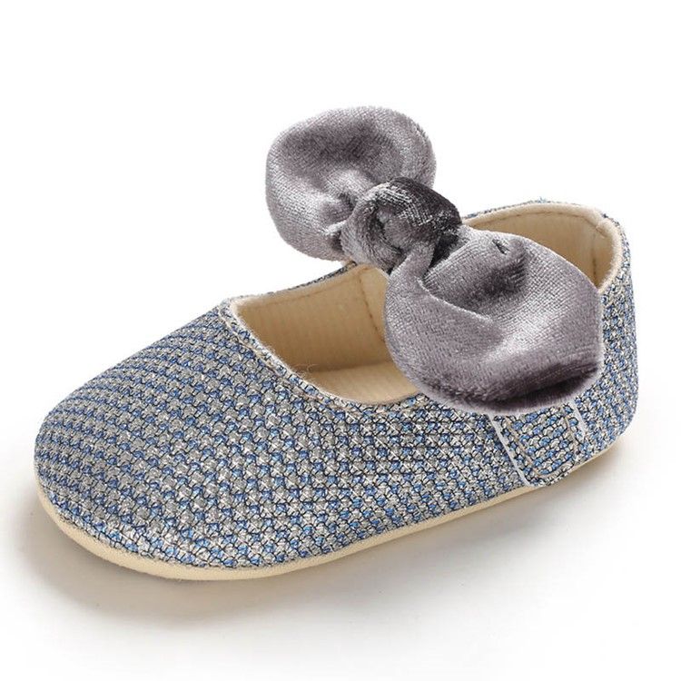 Bomull Bowknot Småbarnsskor