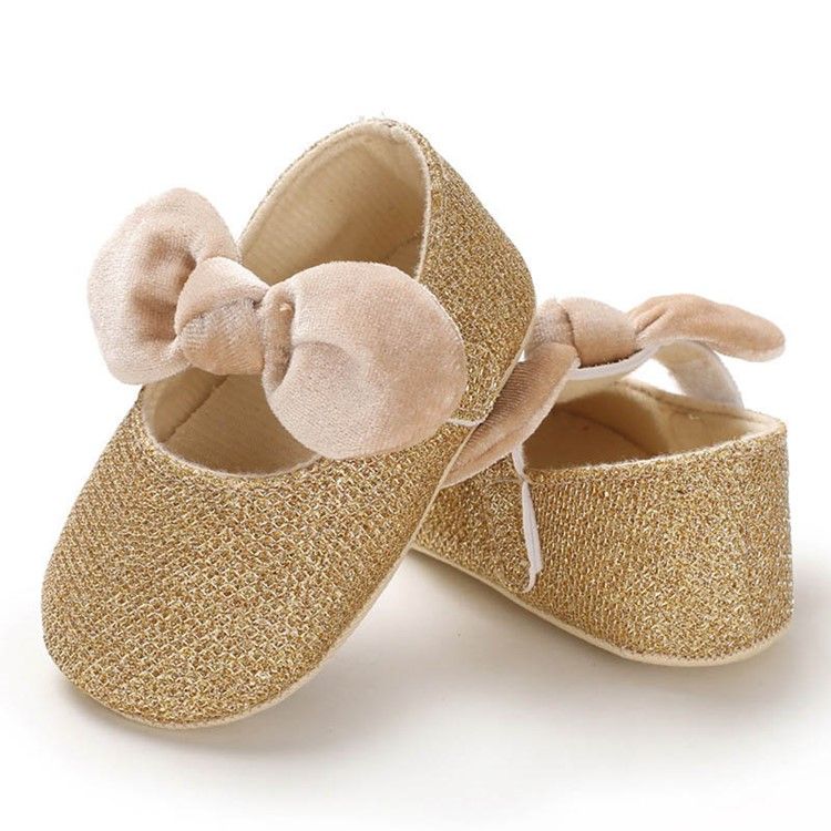 Bomull Bowknot Småbarnsskor