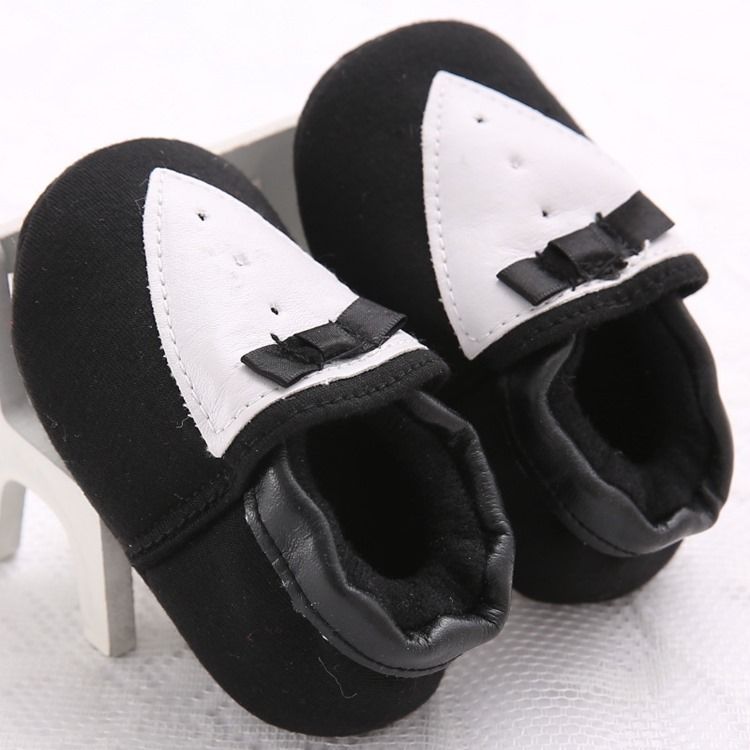 Bowknot Color Block Slip-On Småbarnsskor