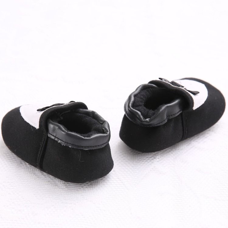 Bowknot Color Block Slip-On Småbarnsskor