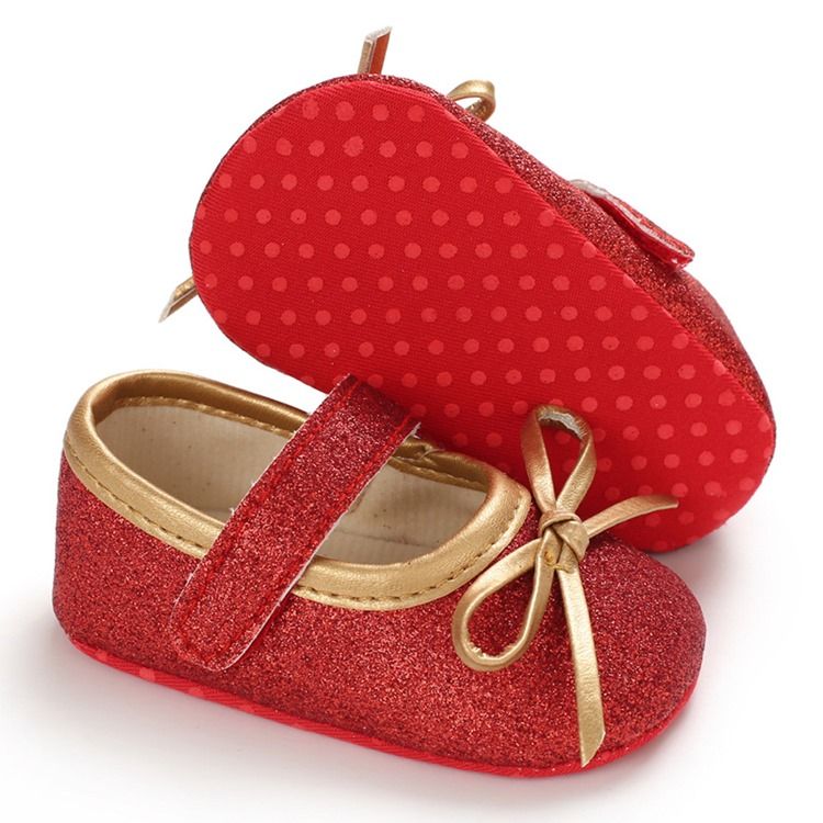 Bowtie Princess Fashion Baby Skor