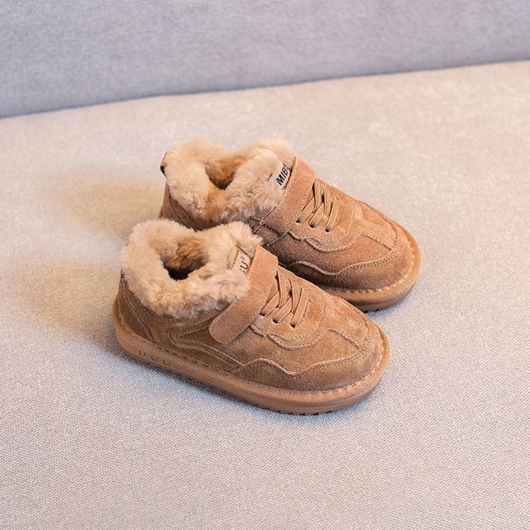 Enkla Snörning Baby Winte Sneakers