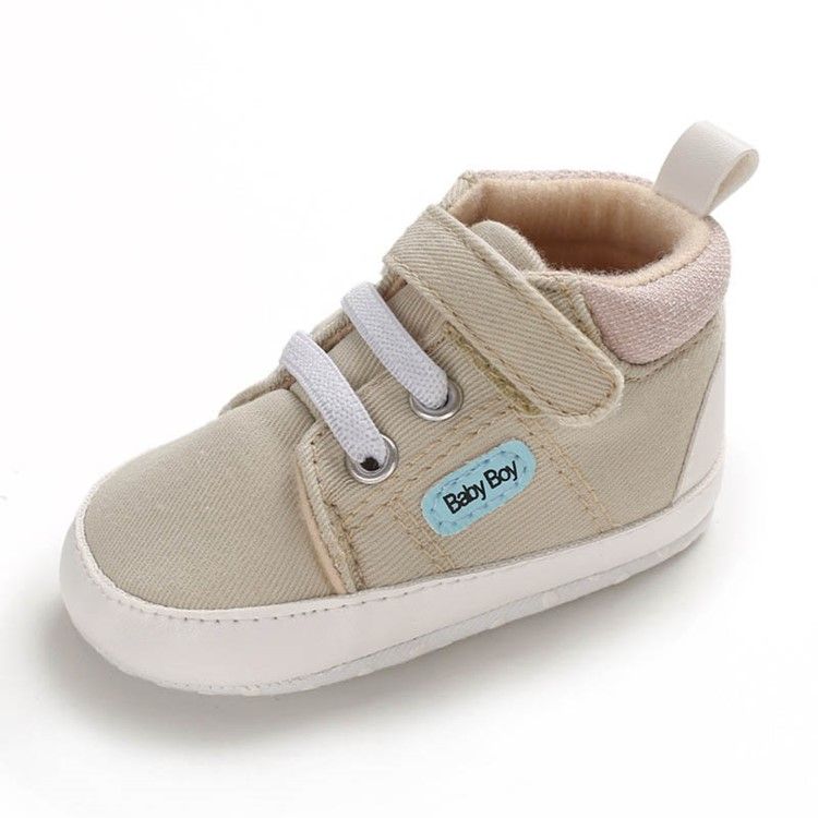 Patchwork Babyskor Med Snörning Unisex