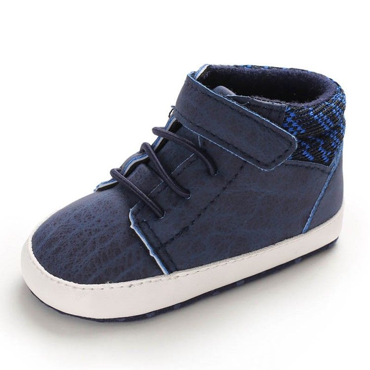 Pu Color Block Unisex Barnskor
