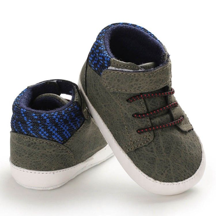 Pu Color Block Unisex Barnskor