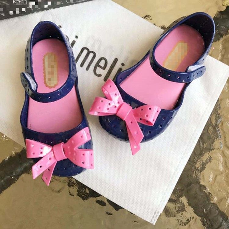 Pvc Color Block Babyskor