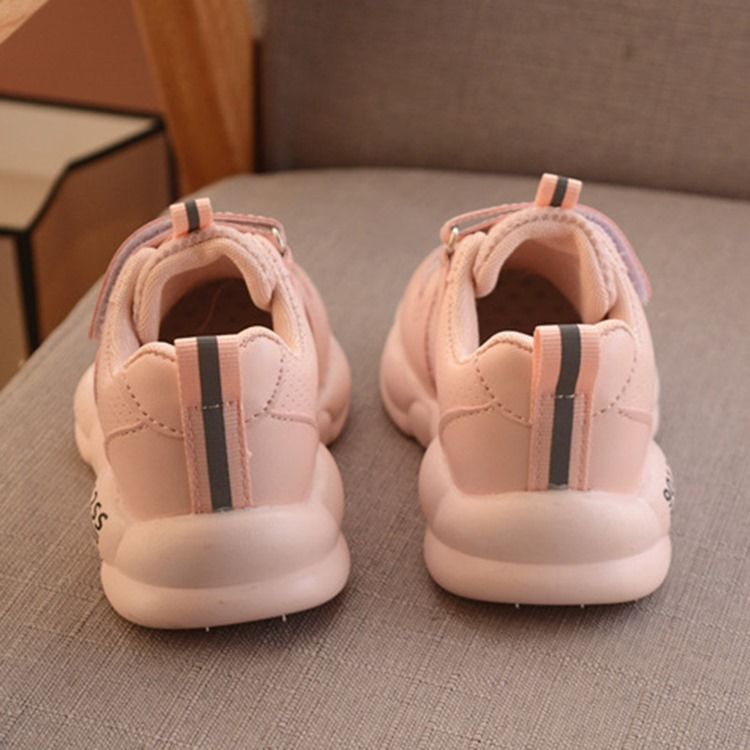 Rund Tå Tråd Casual Sneakers För Barn