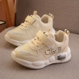 Rund Tå Tråd Casual Sneakers För Barn