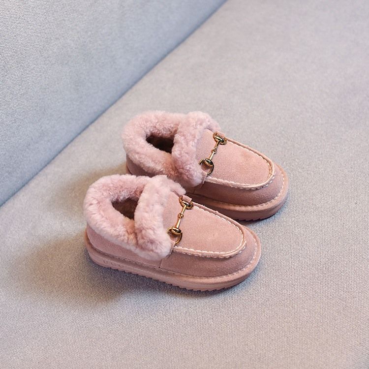 Runda Tå Baby Vinterskor